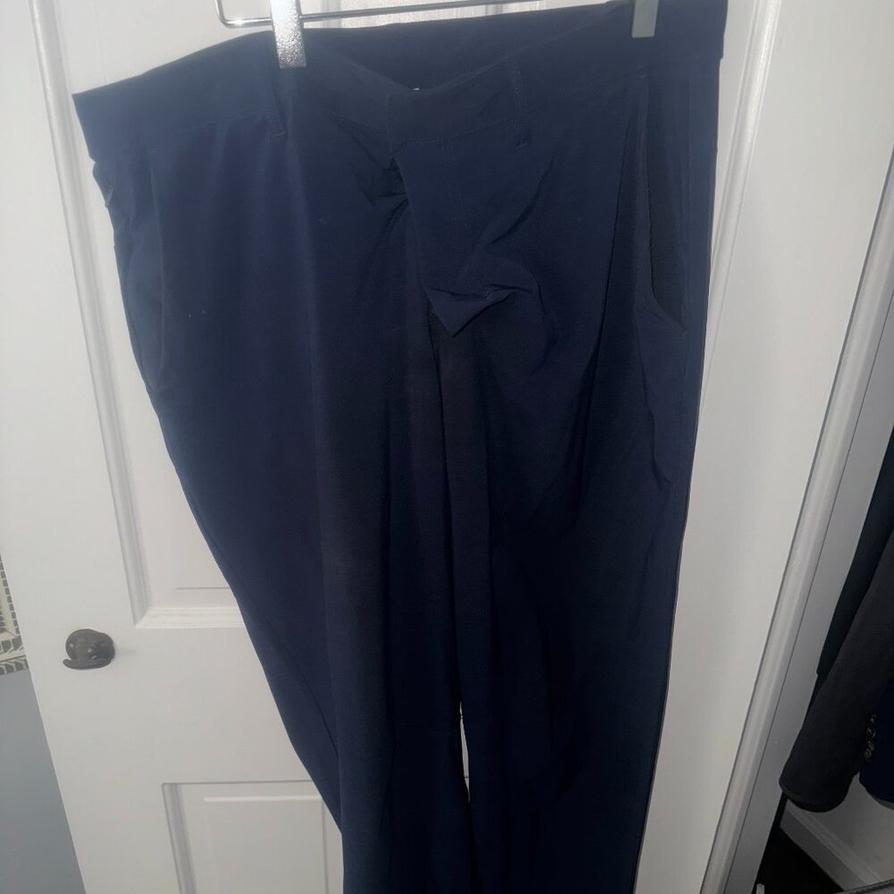 Fabletics Mens Navy Dress Pants THE ONLY PANT